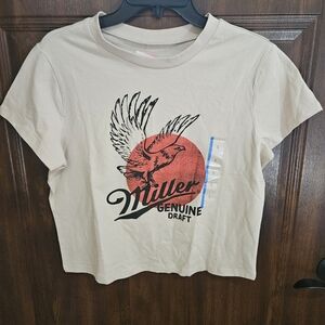 Women's Cream Graphic Tee